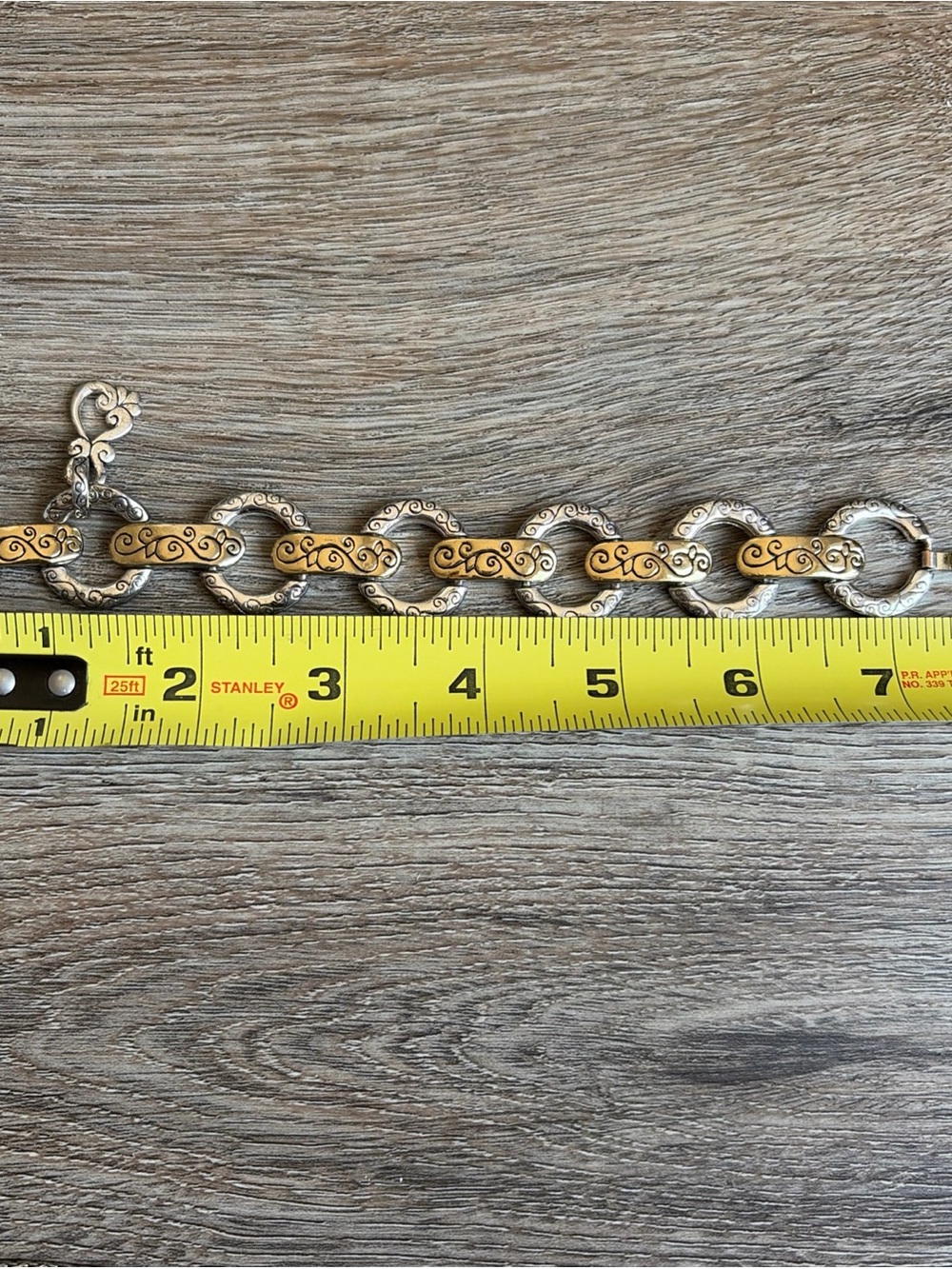 Brighton Two-Tone Gold and Silver Link Bracelet